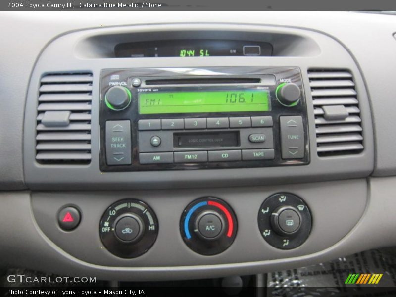 Catalina Blue Metallic / Stone 2004 Toyota Camry LE