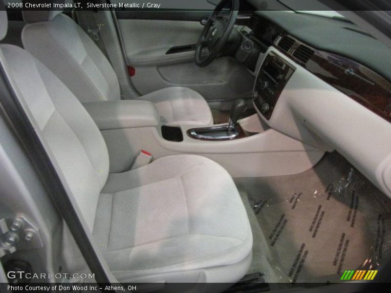 Silverstone Metallic / Gray 2008 Chevrolet Impala LT