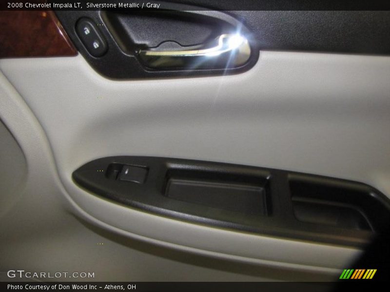 Silverstone Metallic / Gray 2008 Chevrolet Impala LT