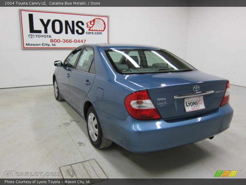 Catalina Blue Metallic / Stone 2004 Toyota Camry LE