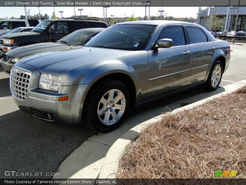 Steel Blue Metallic / Dark Slate Gray/Light Graystone 2007 Chrysler 300 Touring