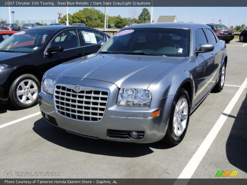 Steel Blue Metallic / Dark Slate Gray/Light Graystone 2007 Chrysler 300 Touring
