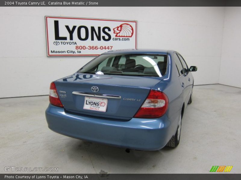 Catalina Blue Metallic / Stone 2004 Toyota Camry LE