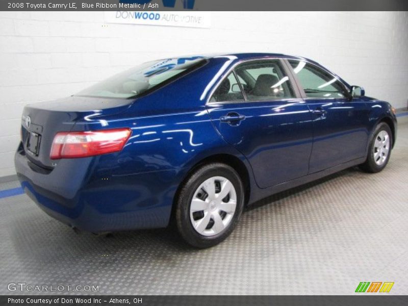 Blue Ribbon Metallic / Ash 2008 Toyota Camry LE