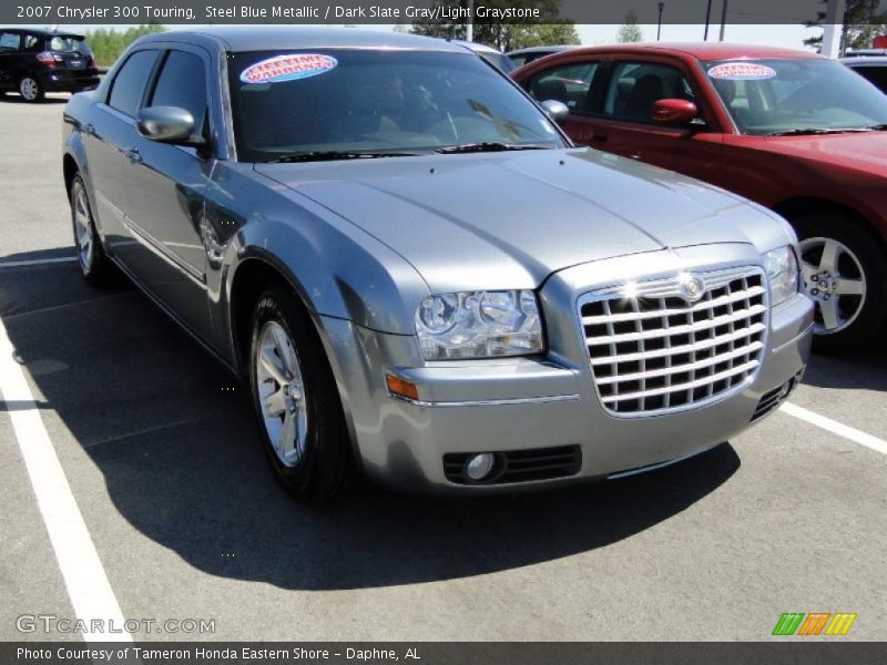 Steel Blue Metallic / Dark Slate Gray/Light Graystone 2007 Chrysler 300 Touring