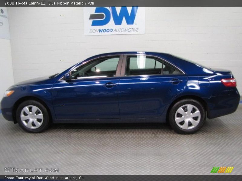 Blue Ribbon Metallic / Ash 2008 Toyota Camry LE