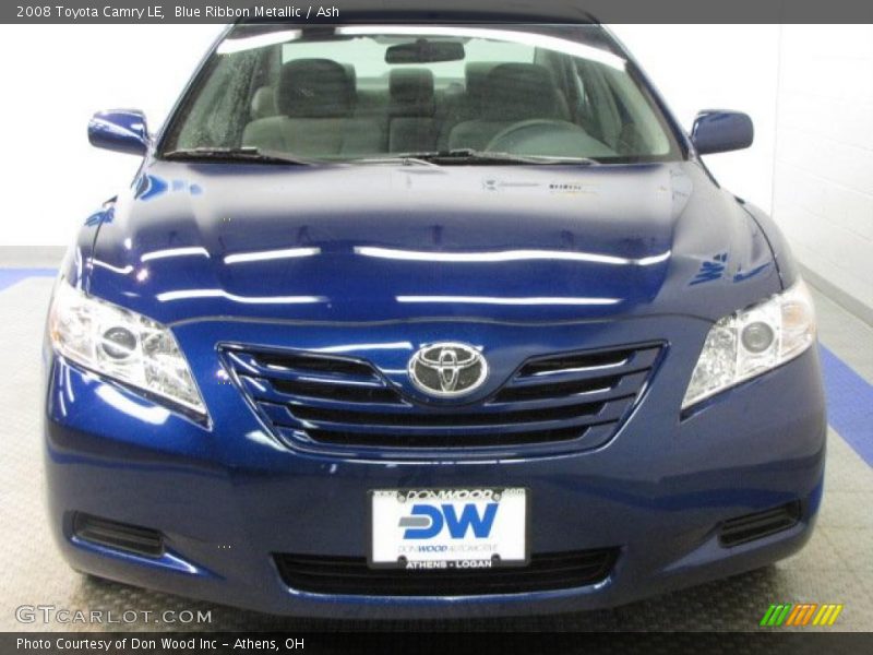 Blue Ribbon Metallic / Ash 2008 Toyota Camry LE