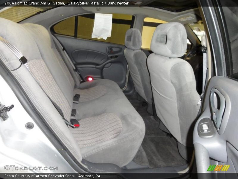  2004 Grand Am GT Sedan Dark Pewter Interior