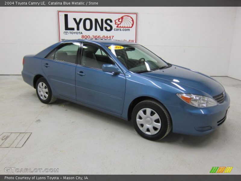 Catalina Blue Metallic / Stone 2004 Toyota Camry LE