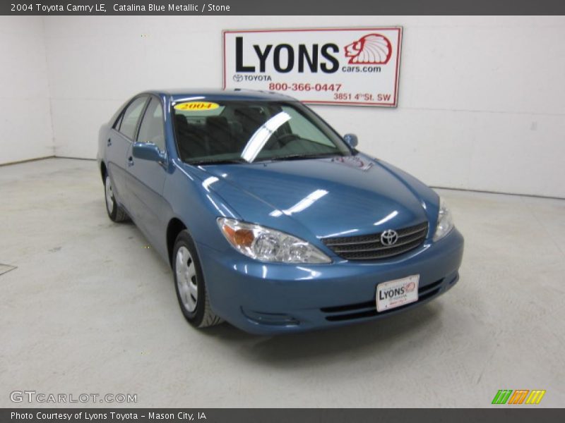 Catalina Blue Metallic / Stone 2004 Toyota Camry LE