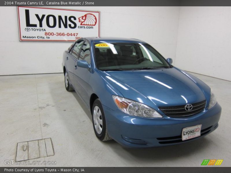 Catalina Blue Metallic / Stone 2004 Toyota Camry LE