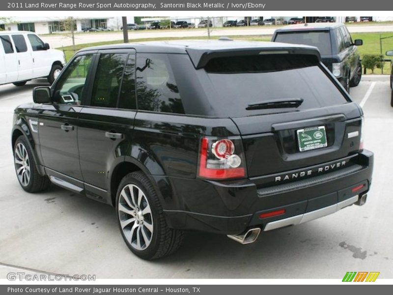 Santorini Black Metallic / Ivory/Ebony 2011 Land Rover Range Rover Sport Autobiography