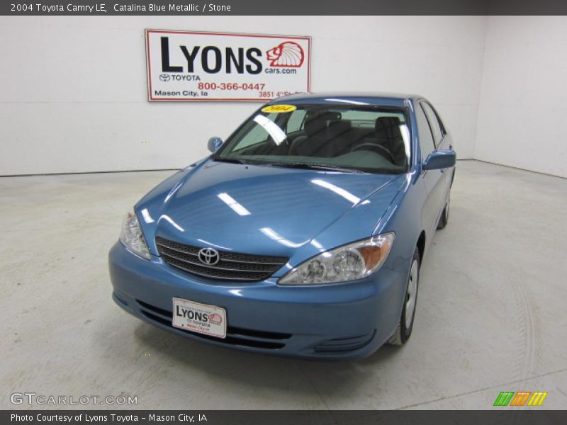 Catalina Blue Metallic / Stone 2004 Toyota Camry LE