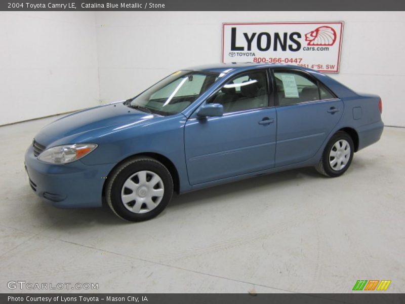 Catalina Blue Metallic / Stone 2004 Toyota Camry LE