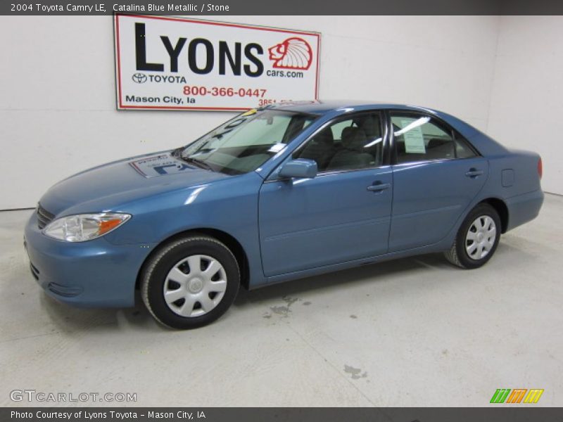 Catalina Blue Metallic / Stone 2004 Toyota Camry LE