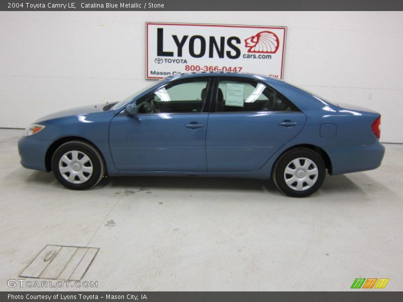 Catalina Blue Metallic / Stone 2004 Toyota Camry LE