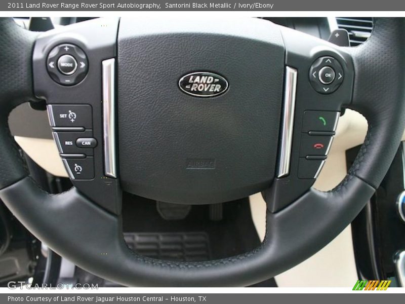 Santorini Black Metallic / Ivory/Ebony 2011 Land Rover Range Rover Sport Autobiography