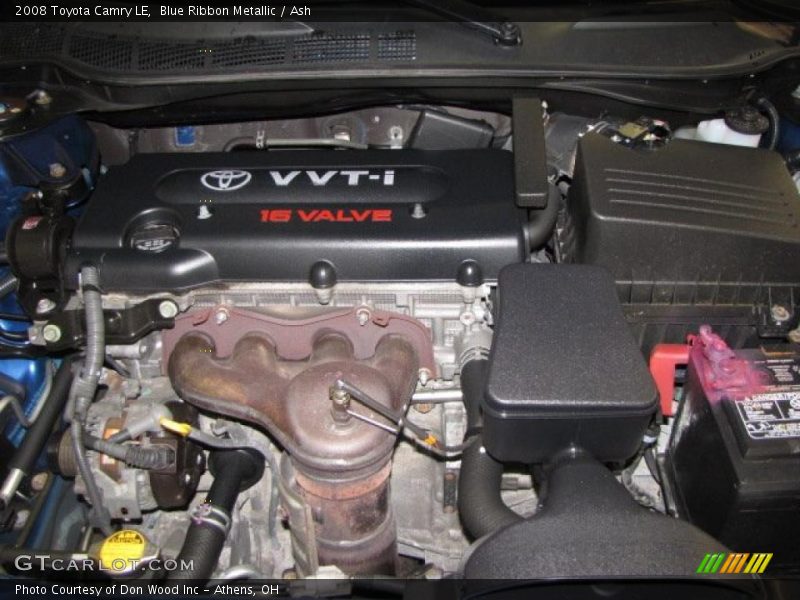 Blue Ribbon Metallic / Ash 2008 Toyota Camry LE
