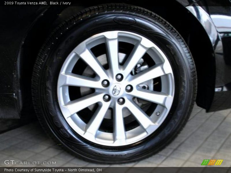 Black / Ivory 2009 Toyota Venza AWD