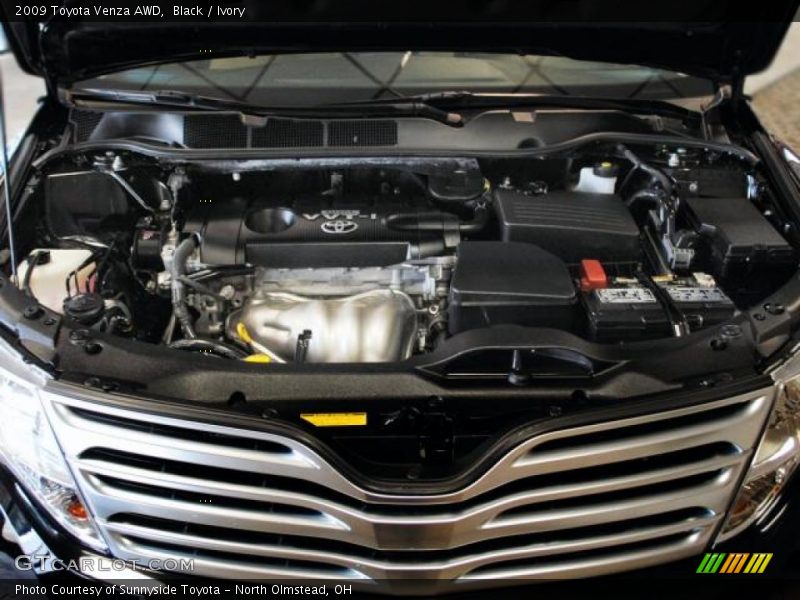  2009 Venza AWD Engine - 2.7 Liter DOHC 16-Valve Dual VVT-i 4 Cylinder