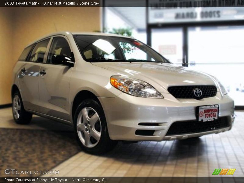 Lunar Mist Metallic / Stone Gray 2003 Toyota Matrix