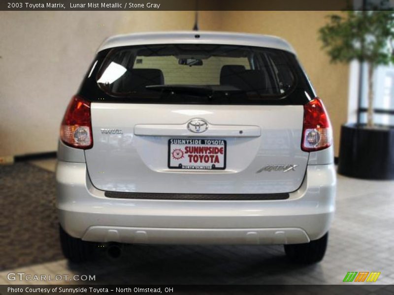 Lunar Mist Metallic / Stone Gray 2003 Toyota Matrix
