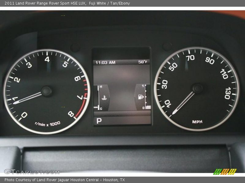  2011 Range Rover Sport HSE LUX HSE LUX Gauges