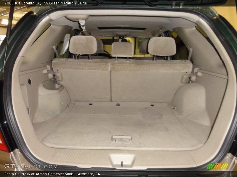 Ivy Green Metallic / Beige 2005 Kia Sorento EX
