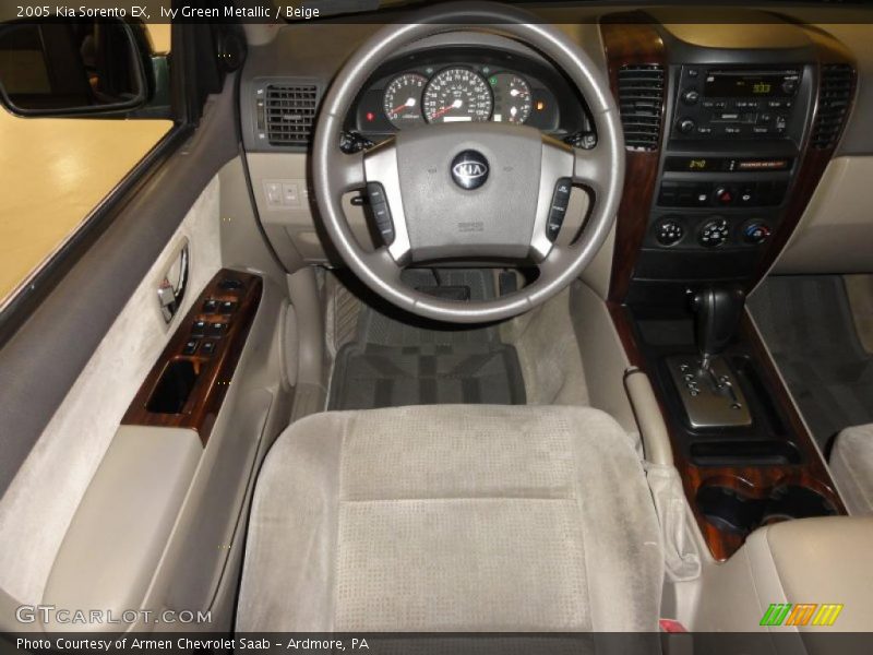 Ivy Green Metallic / Beige 2005 Kia Sorento EX