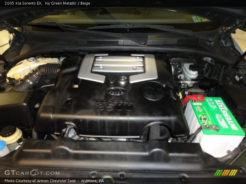 Ivy Green Metallic / Beige 2005 Kia Sorento EX