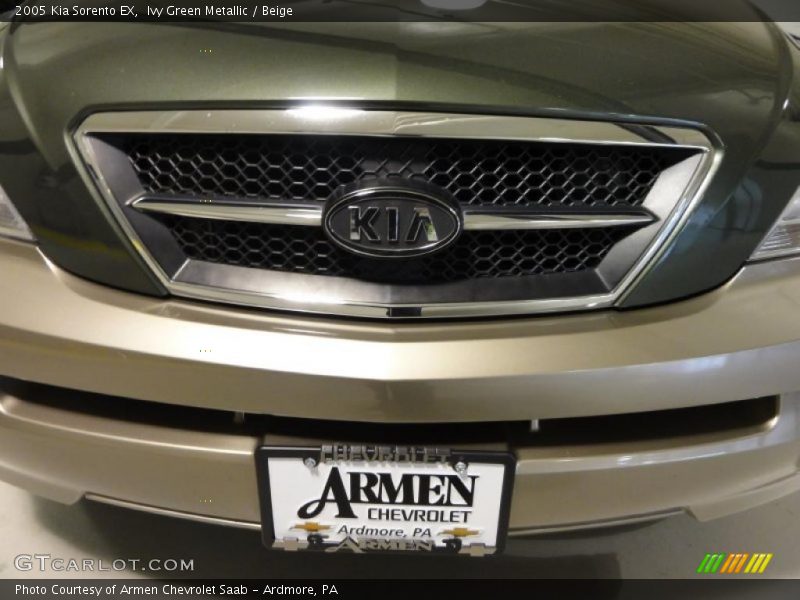 Ivy Green Metallic / Beige 2005 Kia Sorento EX
