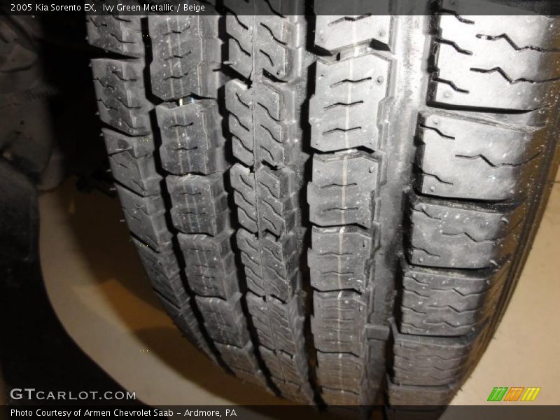 Ivy Green Metallic / Beige 2005 Kia Sorento EX