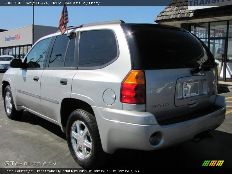 Liquid Silver Metallic / Ebony 2008 GMC Envoy SLE 4x4