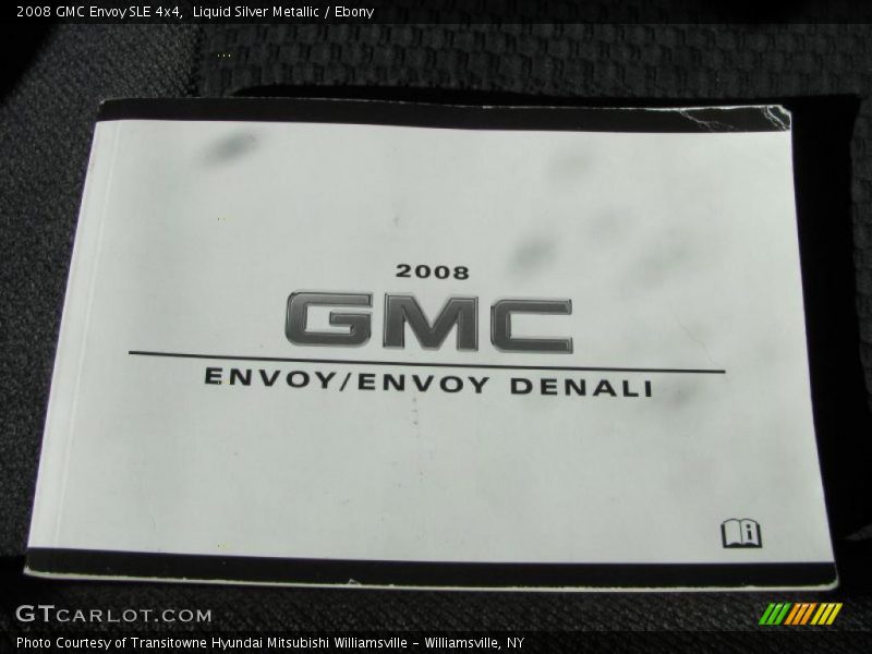 Liquid Silver Metallic / Ebony 2008 GMC Envoy SLE 4x4