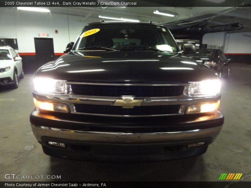 Dark Gray Metallic / Gray/Dark Charcoal 2005 Chevrolet Tahoe LS 4x4