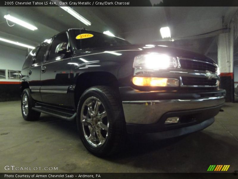 Dark Gray Metallic / Gray/Dark Charcoal 2005 Chevrolet Tahoe LS 4x4