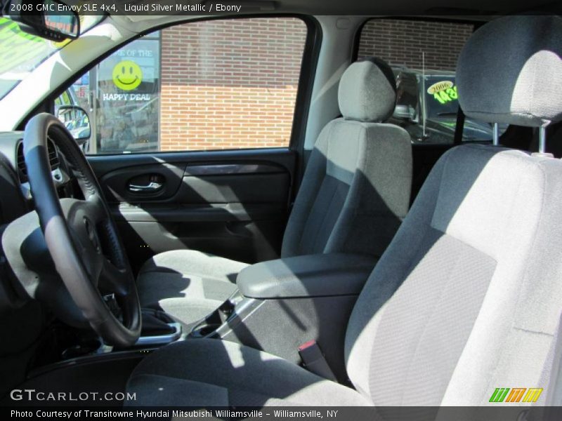 Liquid Silver Metallic / Ebony 2008 GMC Envoy SLE 4x4