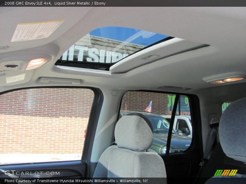 Liquid Silver Metallic / Ebony 2008 GMC Envoy SLE 4x4