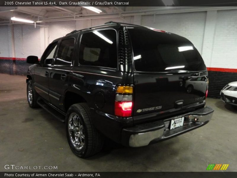 Dark Gray Metallic / Gray/Dark Charcoal 2005 Chevrolet Tahoe LS 4x4