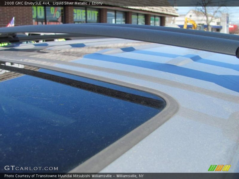 Liquid Silver Metallic / Ebony 2008 GMC Envoy SLE 4x4
