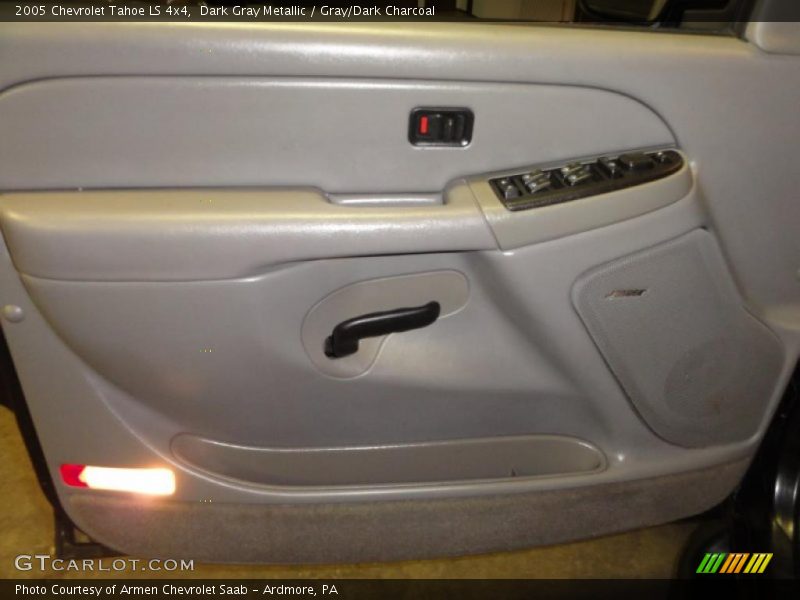 Dark Gray Metallic / Gray/Dark Charcoal 2005 Chevrolet Tahoe LS 4x4
