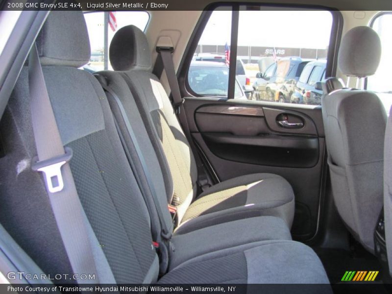 Liquid Silver Metallic / Ebony 2008 GMC Envoy SLE 4x4