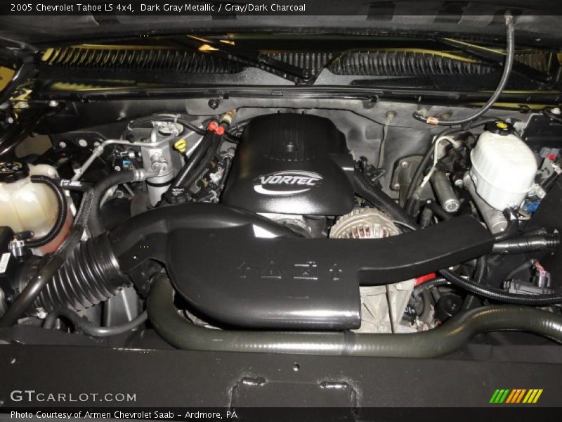 Dark Gray Metallic / Gray/Dark Charcoal 2005 Chevrolet Tahoe LS 4x4