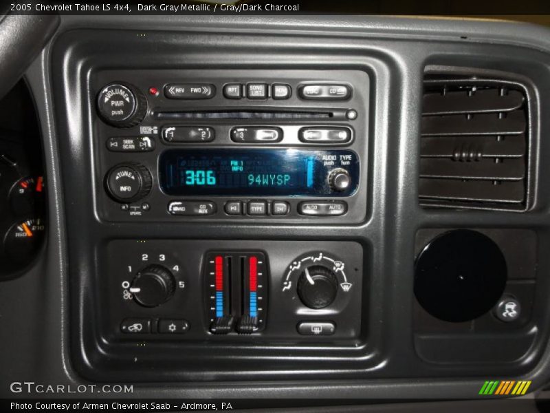 Dark Gray Metallic / Gray/Dark Charcoal 2005 Chevrolet Tahoe LS 4x4