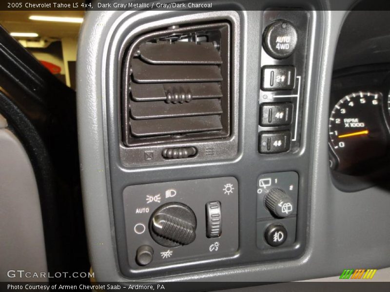 Dark Gray Metallic / Gray/Dark Charcoal 2005 Chevrolet Tahoe LS 4x4