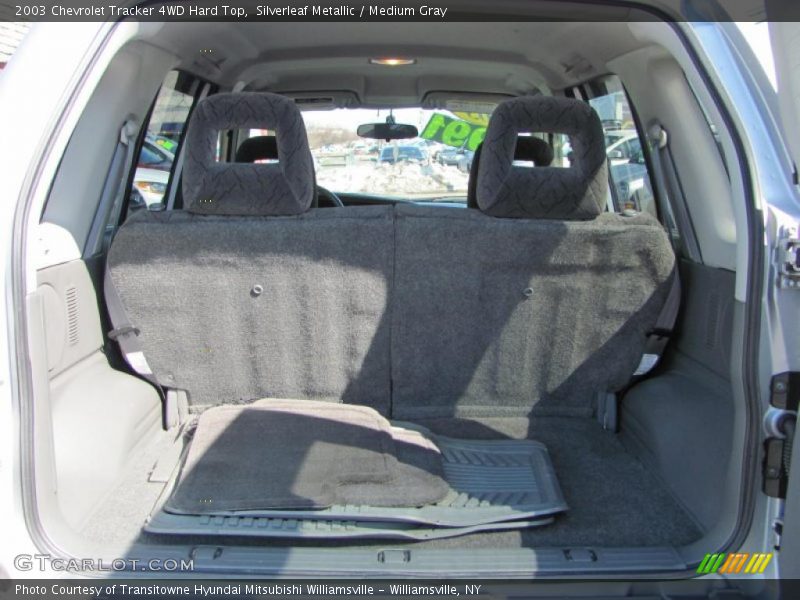  2003 Tracker 4WD Hard Top Trunk