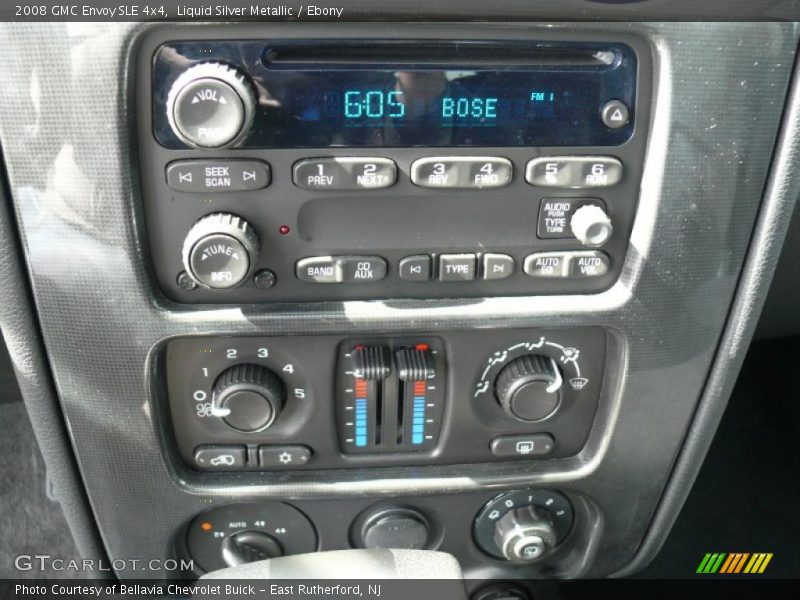 Liquid Silver Metallic / Ebony 2008 GMC Envoy SLE 4x4