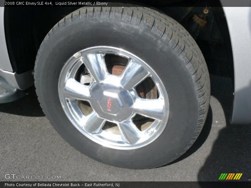Liquid Silver Metallic / Ebony 2008 GMC Envoy SLE 4x4