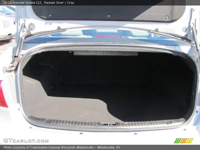 Radiant Silver / Gray 2010 Hyundai Sonata GLS