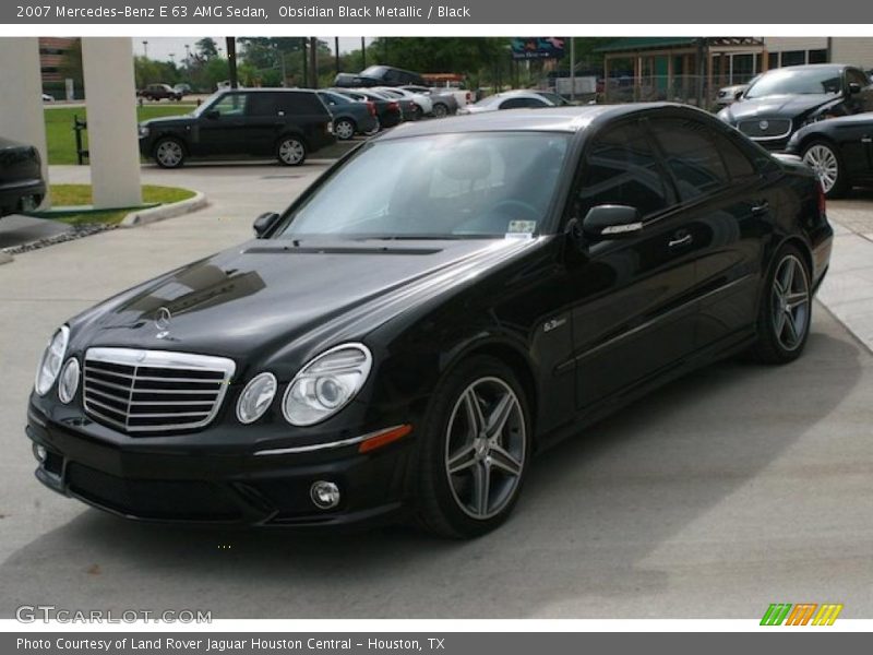 Obsidian Black Metallic / Black 2007 Mercedes-Benz E 63 AMG Sedan